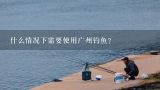 什么情况下需要使用广州钓鱼？