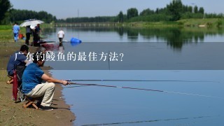 广东钓鲮鱼的最佳方法？