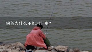 钓鱼为什么不能用红虫？