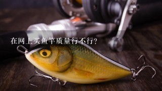 在网上买鱼竿质量行不行？