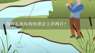 为什么鱼咬钩鱼漂会上浮两目？